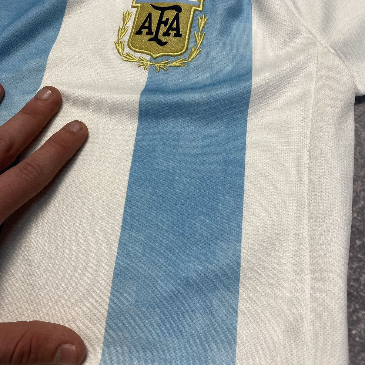 Vintage Vintage Adidas Argentina National Football team soccer jerse Size US M / EU 48-50 / 2 - 12 Thumbnail