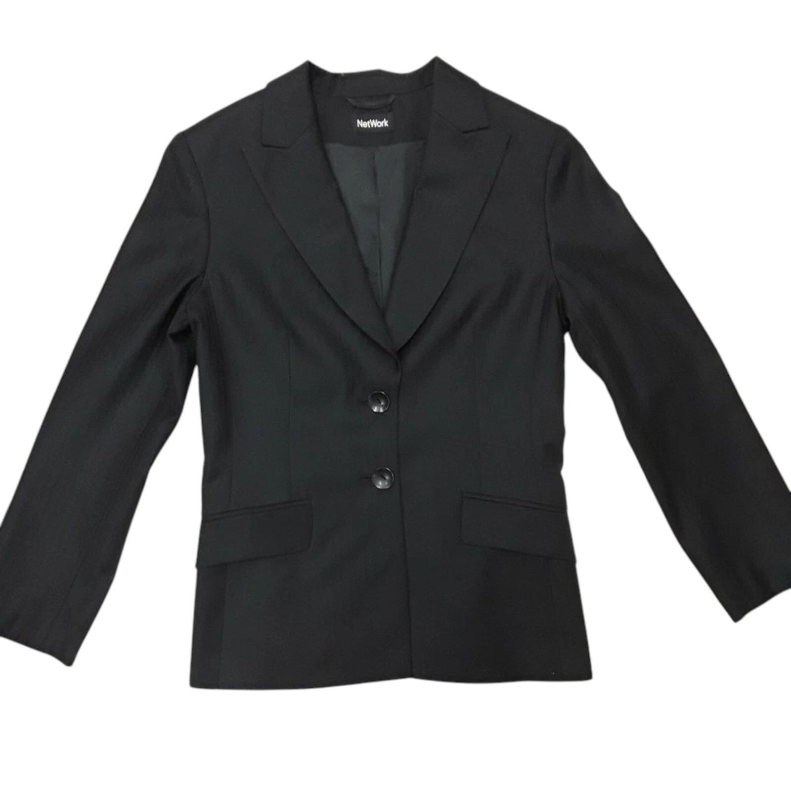 Other Network Super 150s Wool 100% Pure NewWool Blazer Jacket S 36 Size S / US 4 / IT 40 - 3 Thumbnail