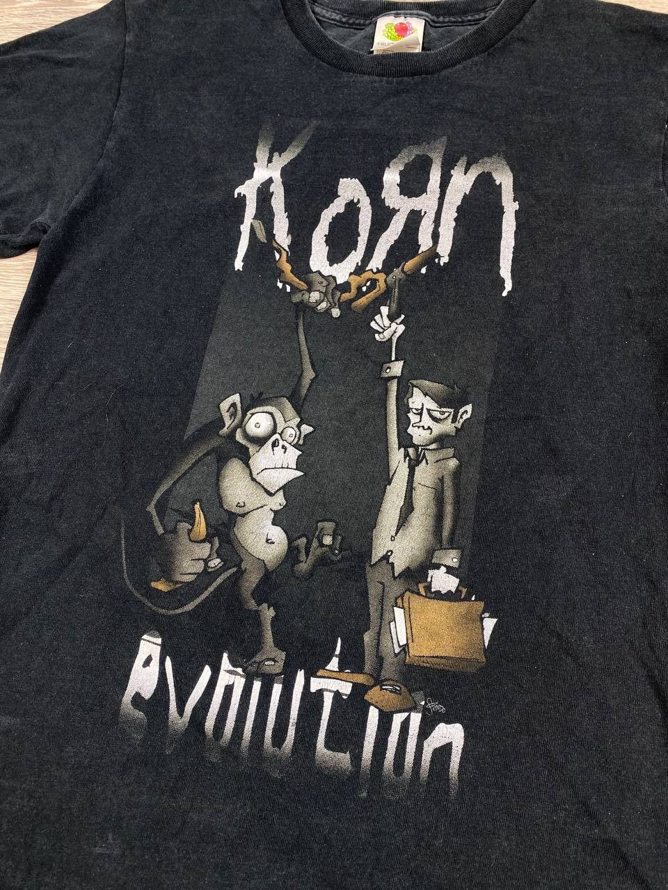 Band Tees × Vintage Vintage Korn Evolution Music Band T Shirt Size Small Size US S / EU 44-46 / 1 - 2 Thumbnail