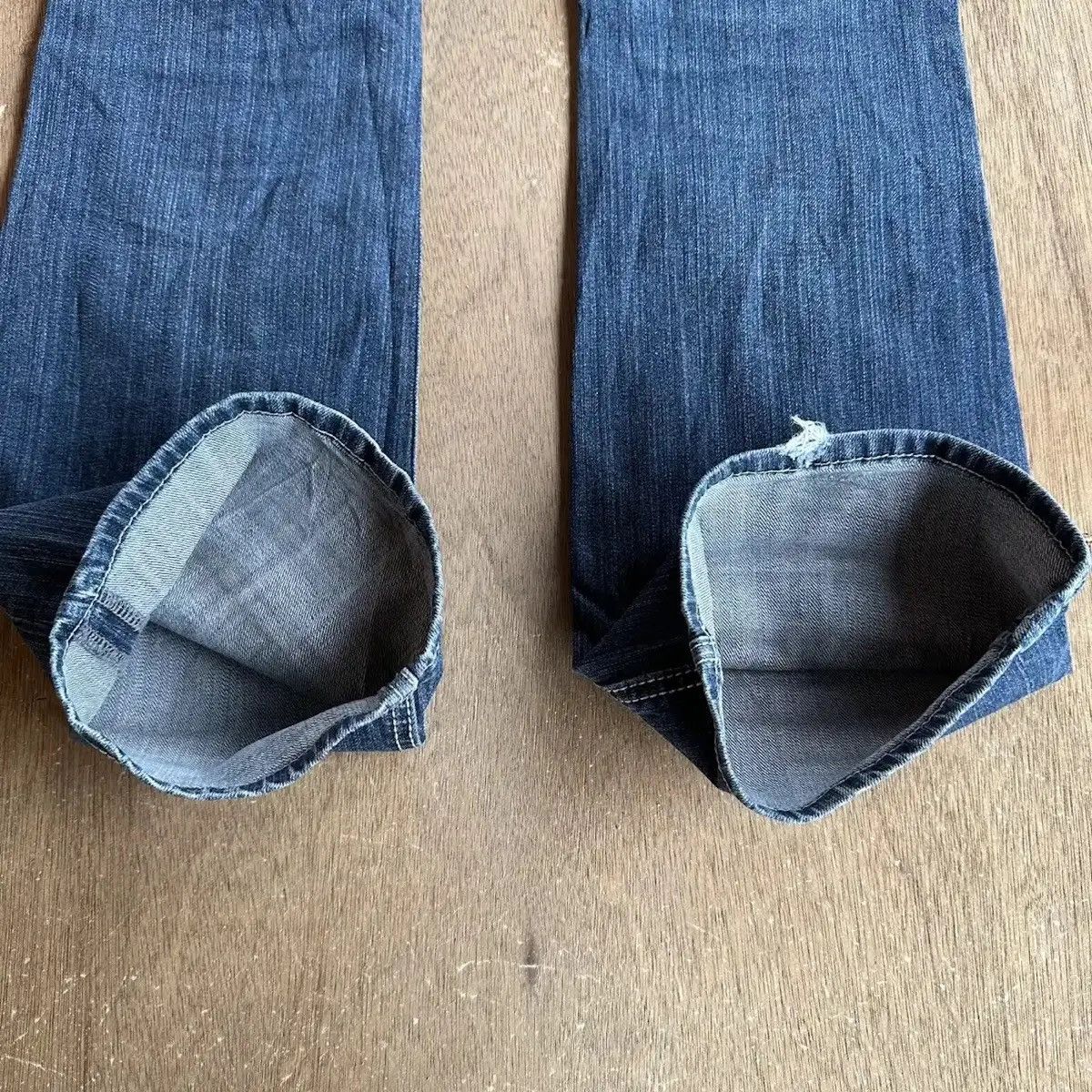 Japanese Brand FLARE/BOOTCUT💥VINTAGE ORIRIN JEANS BIG STITCH DENIM PANTS Size US 31 - 21 Thumbnail