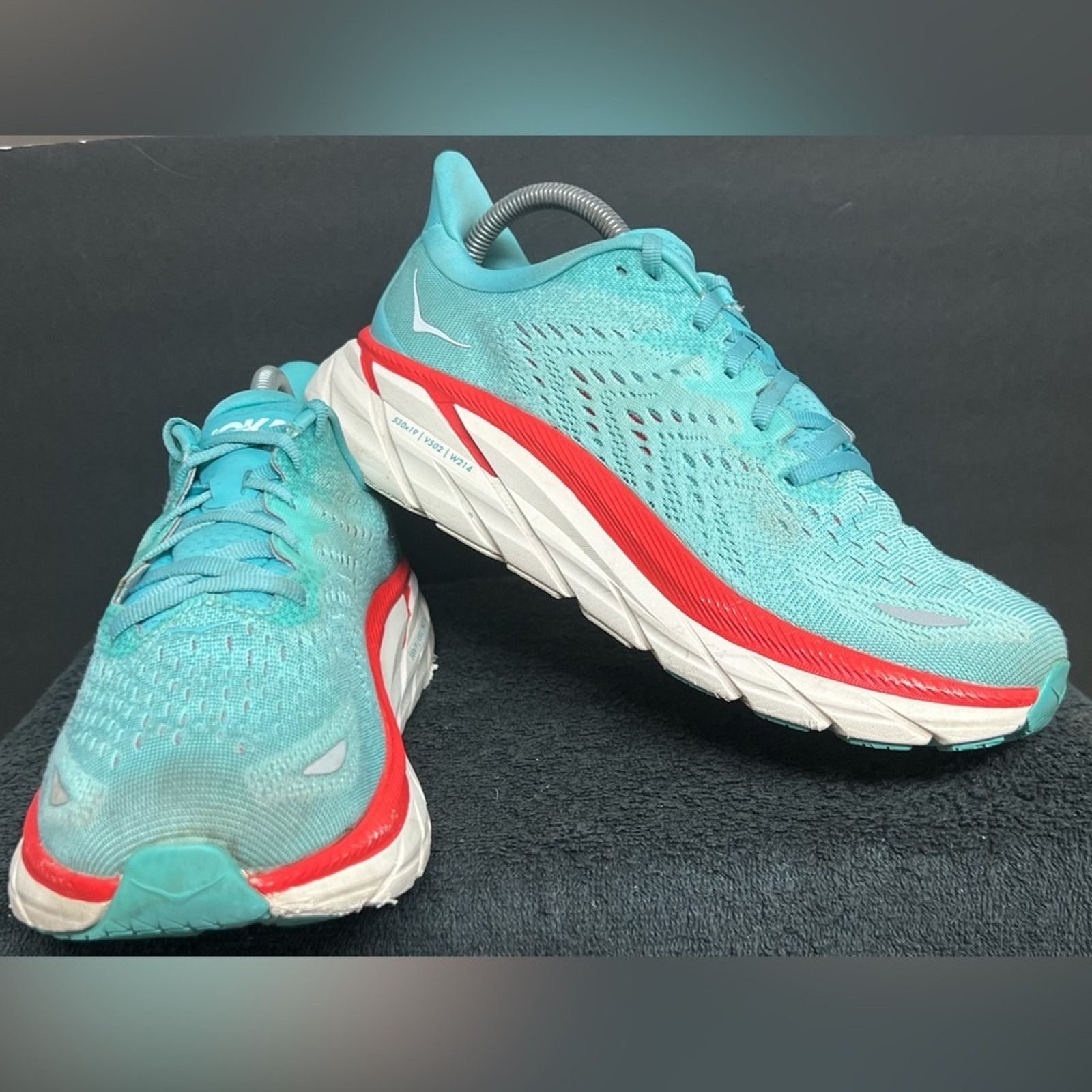 Hoka Hoka One One Womens Clifton 8 Running Shoes Sneakers SZ 9.5 Size US 9.5 / IT 39.5 - 3 Thumbnail