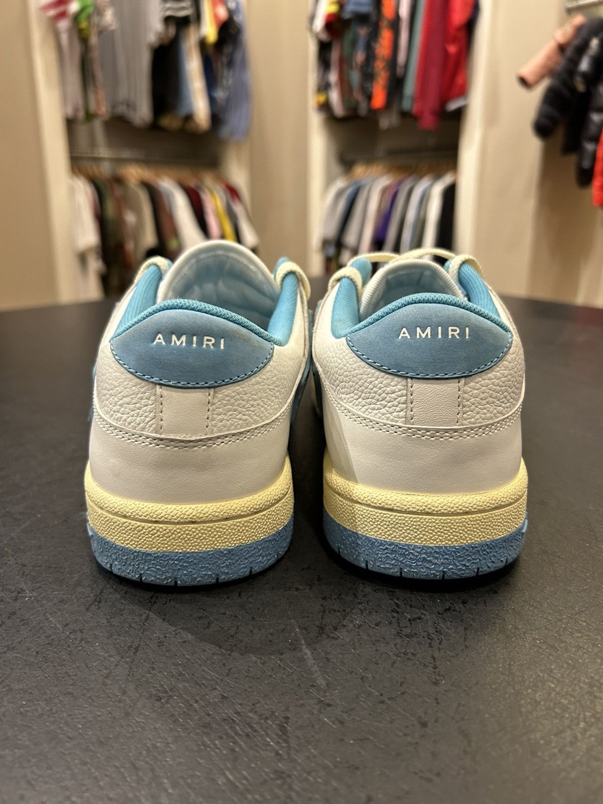 Amiri Amiri Bone Low - Paisley Blue Size US 9 / EU 42 - 5 Thumbnail