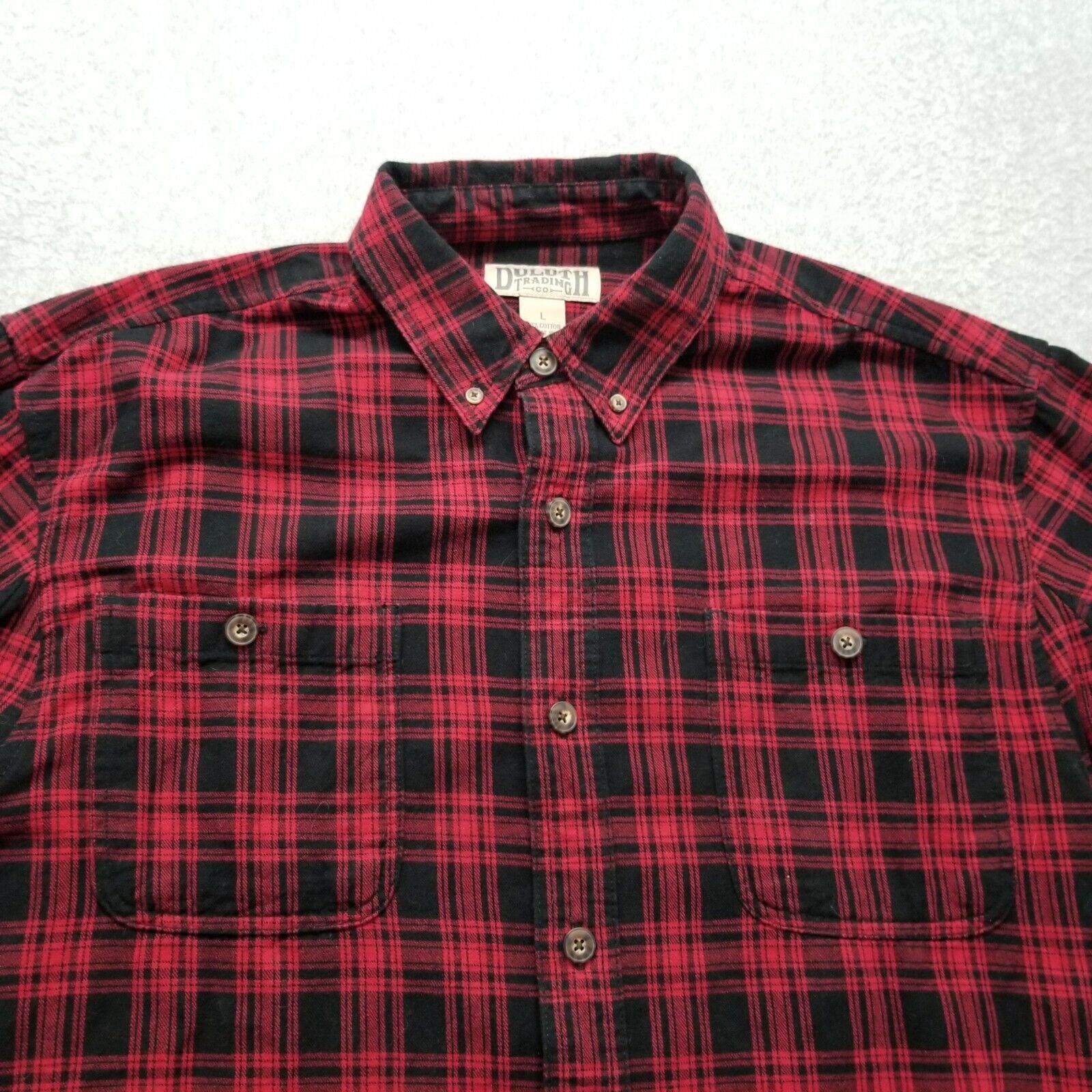 Duluth Trading Company Duluth Trading Flannel Shirt L Plaid Button Up Long Sleeve Size US L / EU 52-54 / 3 - 4 Thumbnail