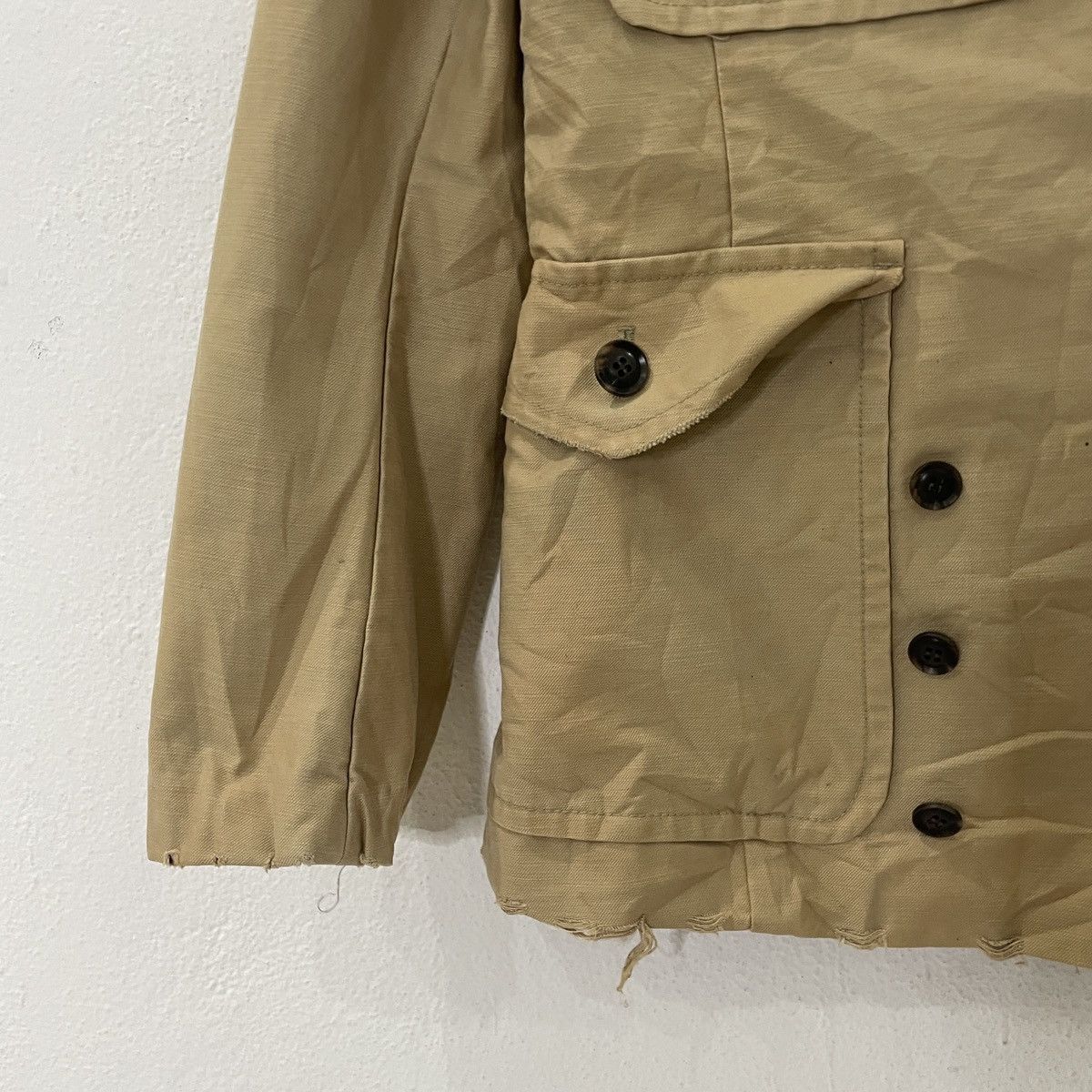 Japanese Brand Vintage Bi Coastal Military Motive Jacket Size L / US 10 / IT 46 - 3 Thumbnail
