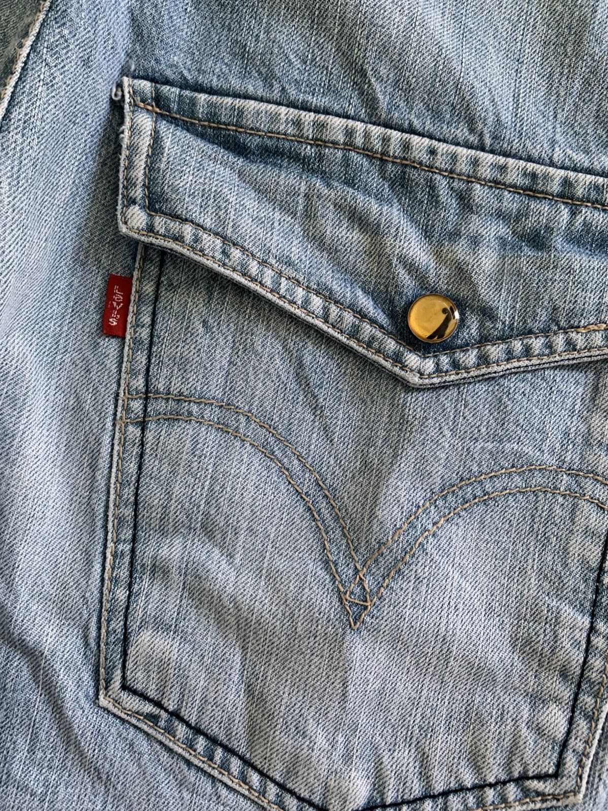 Levi's Vintage Clothing Vintage Levi’s Engineered Japan Baggy Blue Jeans Size US 30 / EU 46 - 3 Thumbnail