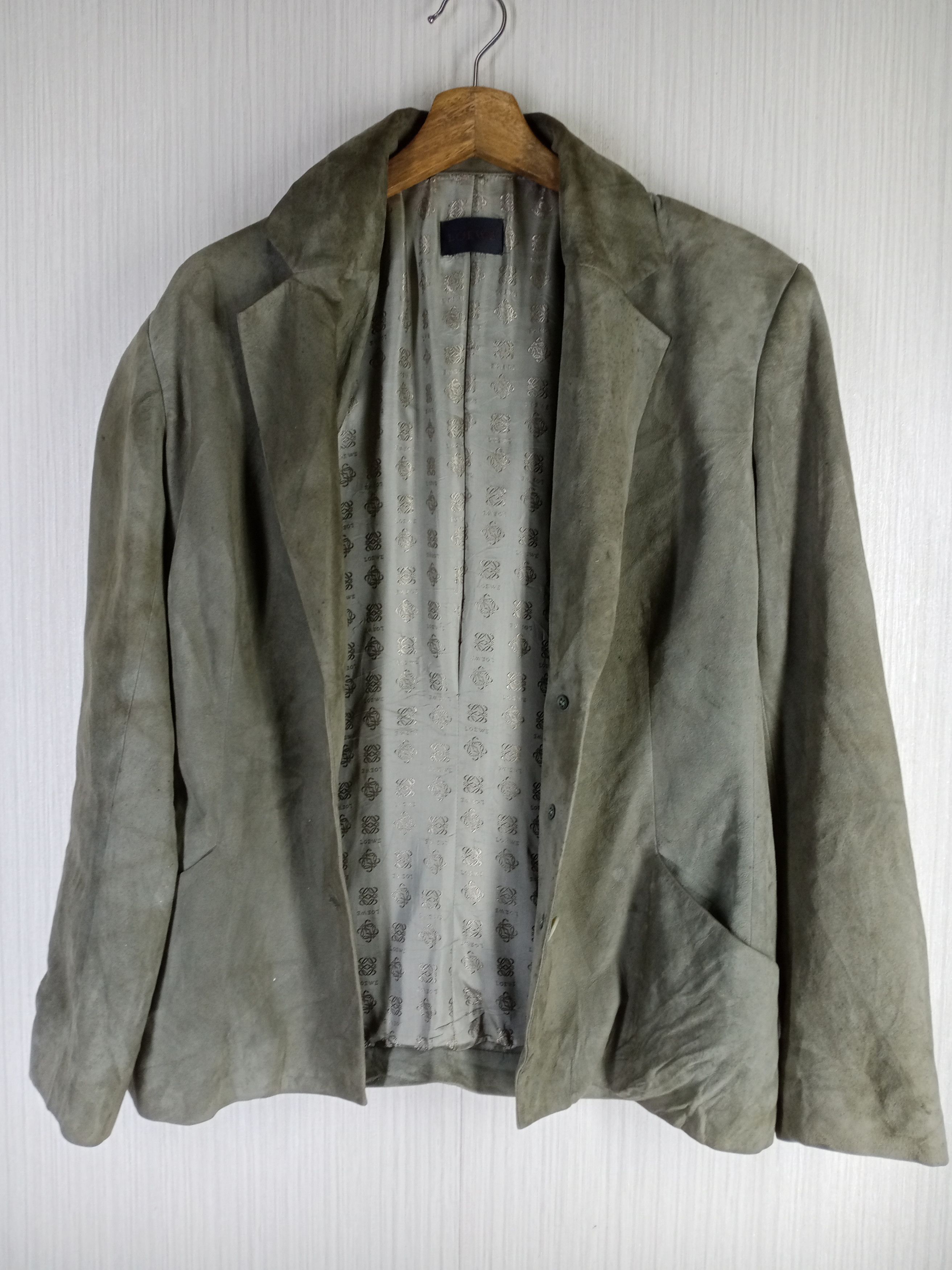 Loewe Loewe Cordero Lamb Leather Blazer Jacket Size S / US 4 / IT 40 - 2 Thumbnail