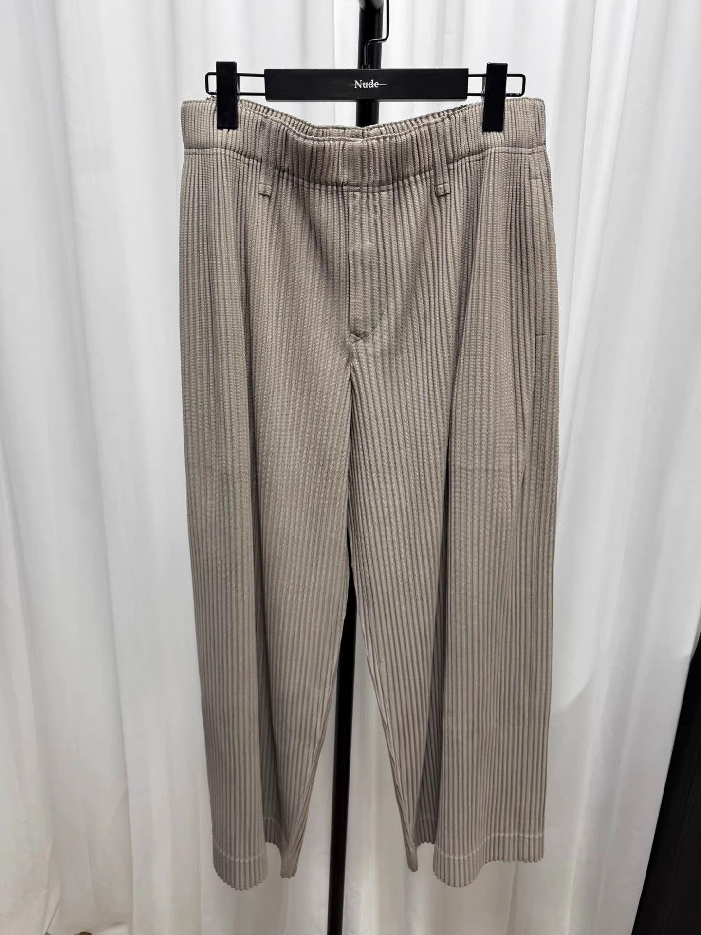 Issey Miyake Issey miyake men J159 Striped Relaxed Fit Trousers K20 Size US 29 - 1 Thumbnail