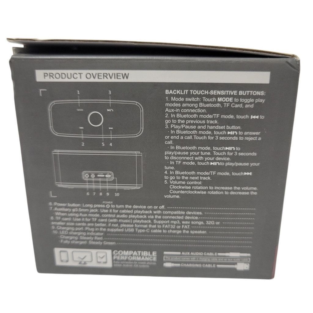 Other Doss Wireless Bluetooth Speaker. Premium Sound, Manual Size ONE SIZE - 5 Thumbnail