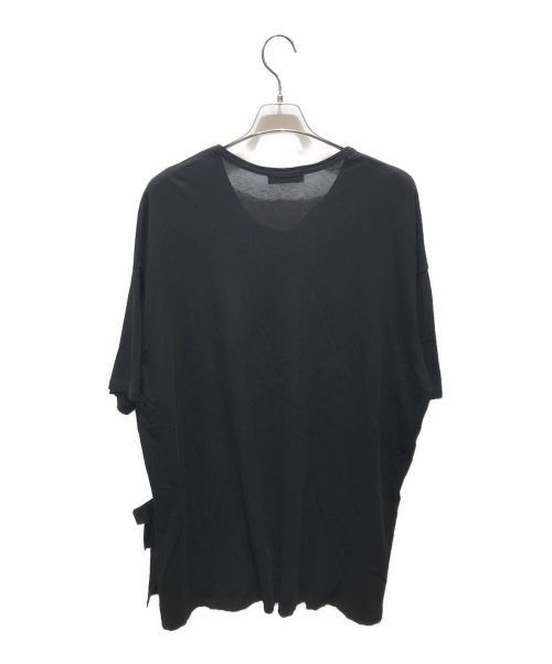 Yohji Yamamoto Yohji Yamamoto pour homme split-neck cotton T-shirt Size US L / EU 52-54 / 3 - 2 Thumbnail