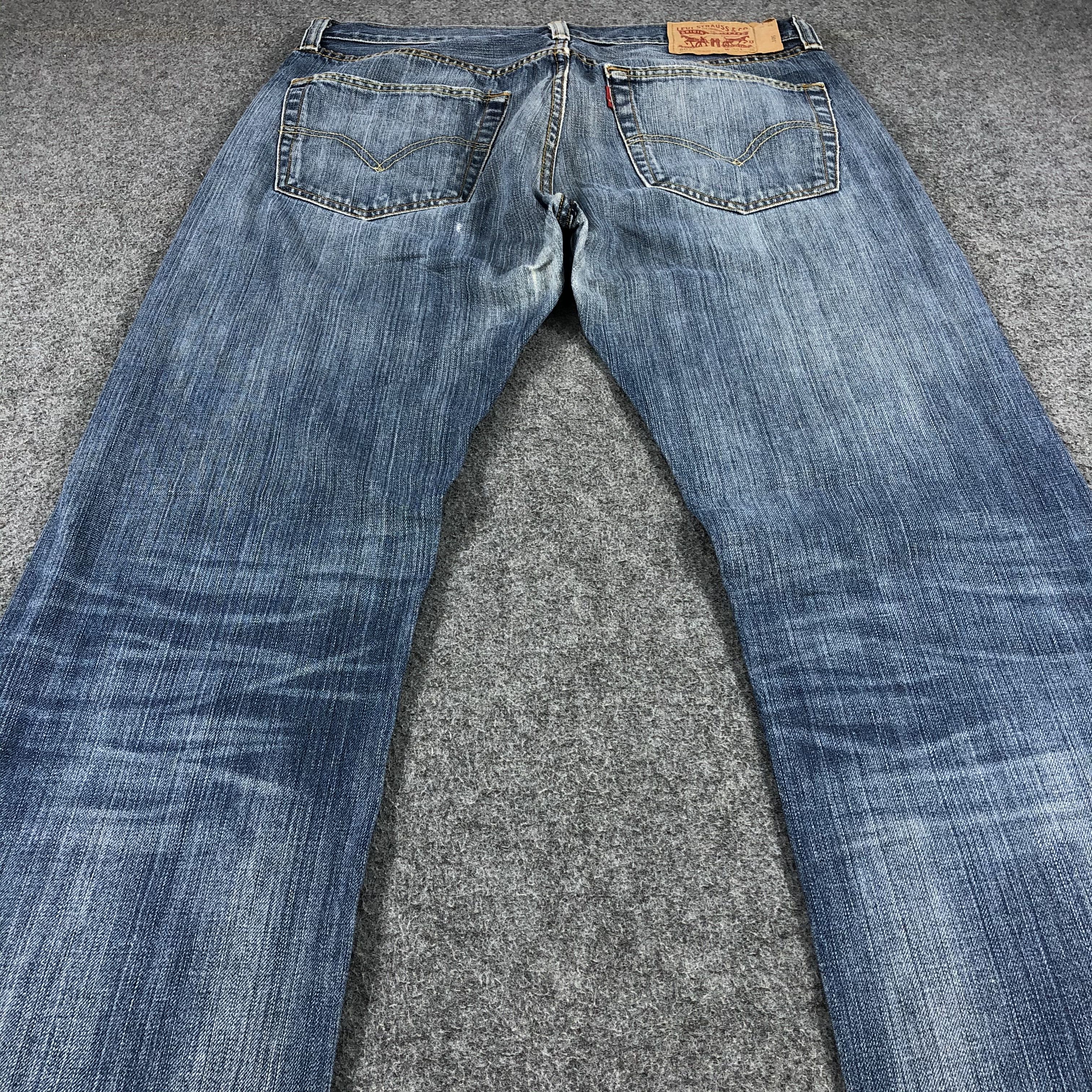 Levi's Vintage Light Wash Levis 501 Jeans-JM952 Size US 34 / EU 50 - 4 Thumbnail