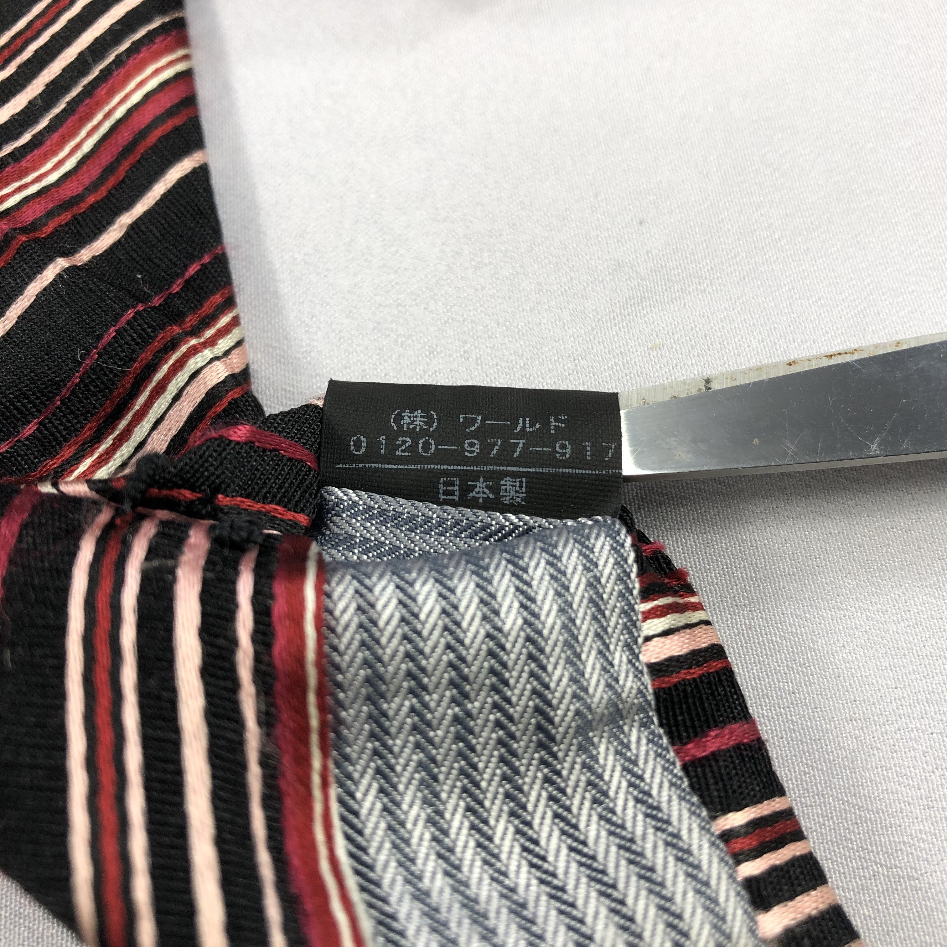 Japanese Brand × Takeo Kikuchi × Vintage Takeo Kikuchi Silk Neck Ties T93 Size ONE SIZE - 5 Thumbnail