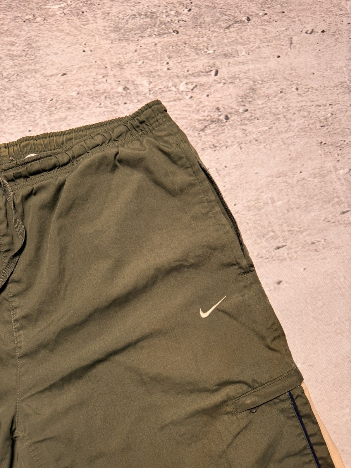 Nike × Vintage NIKE VINTAGE BASIC LOGO OVERSIZE BAGGY PANTS Size US 34 / EU 50 - 3 Thumbnail