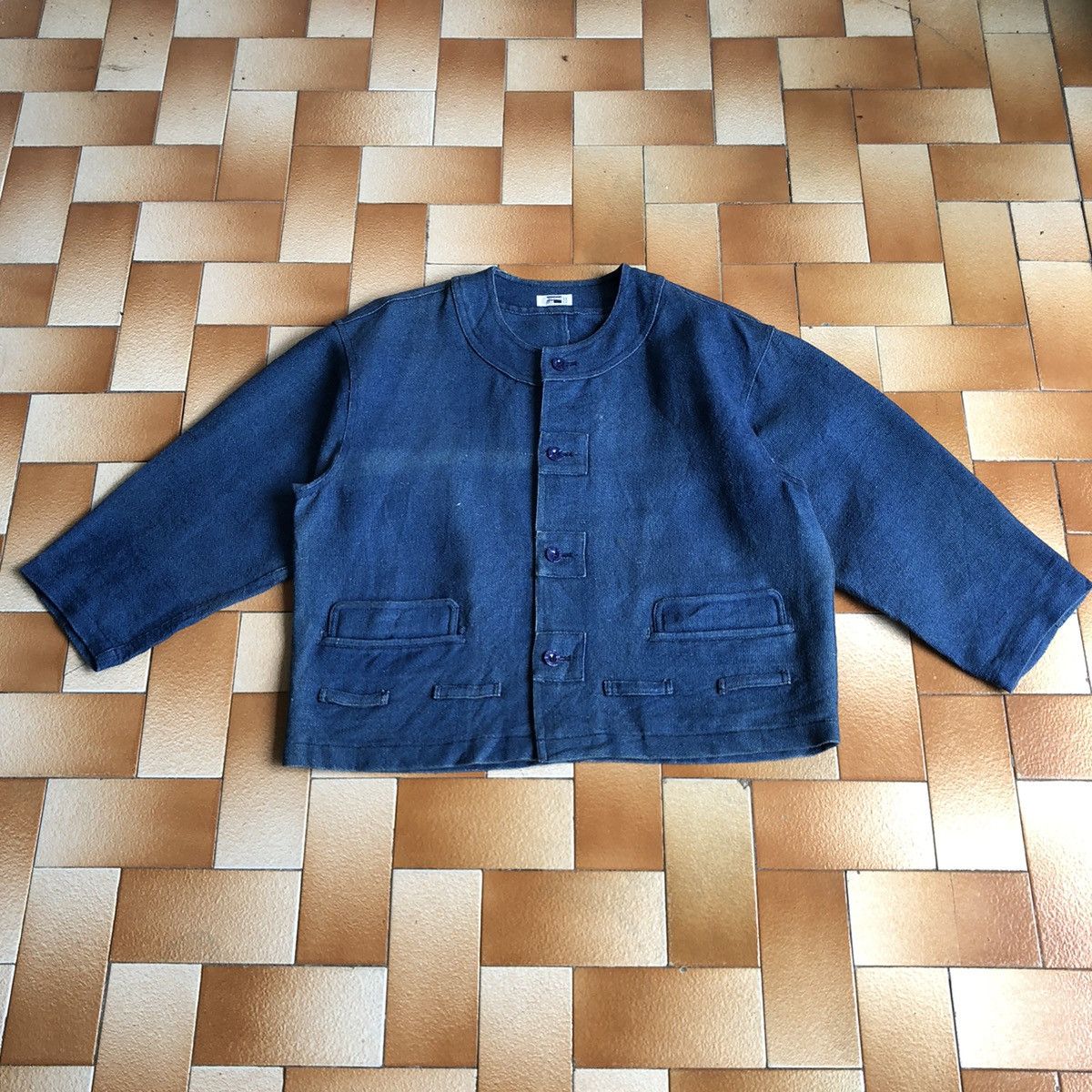 Kensho Abe 511 KENSHO ABE indigo denim jacket Size US L / EU 52-54 / 3 - 3 Thumbnail
