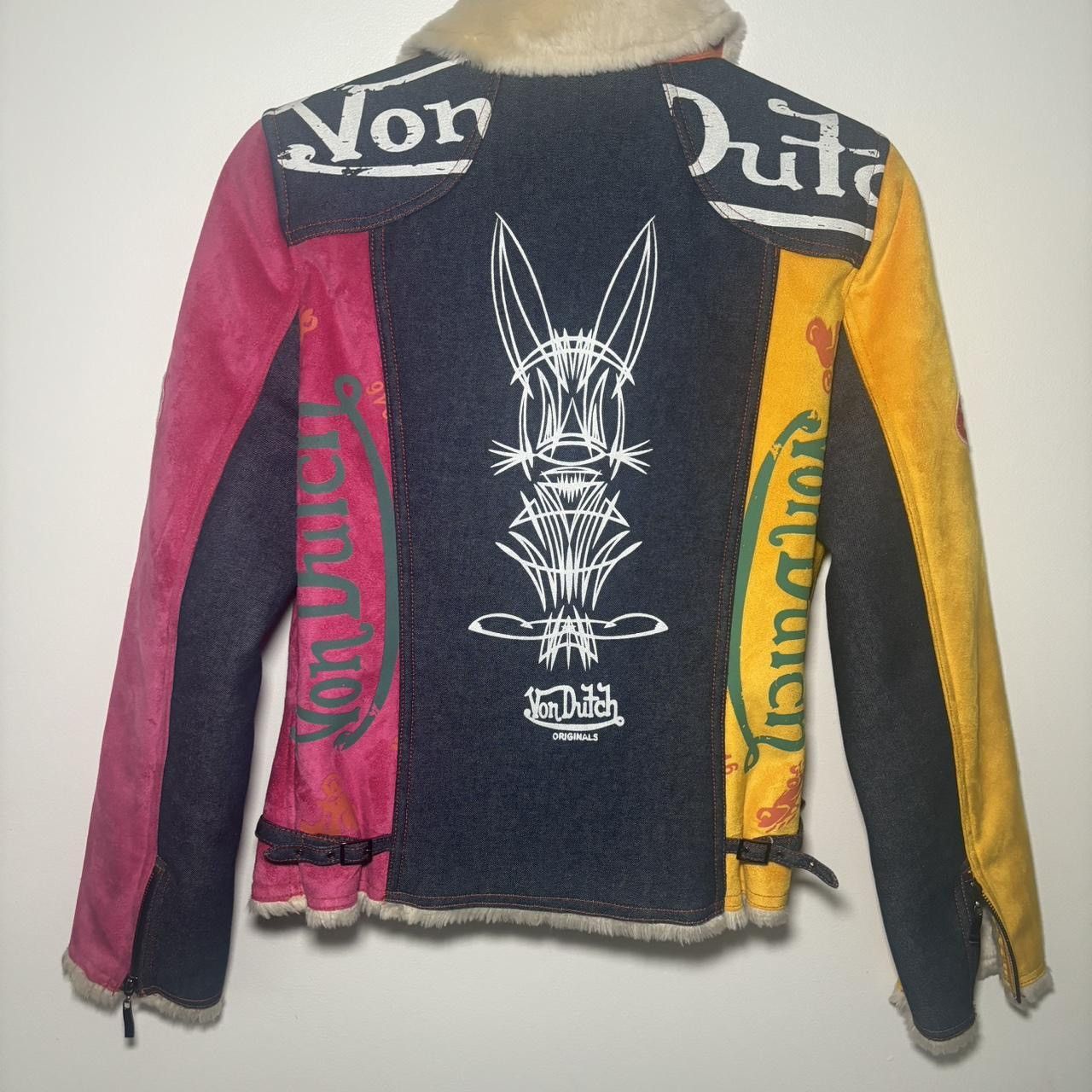 Von Dutch MultiColor Suede Von Dutch Jacket Size S / US 4 / IT 40 - 2 Thumbnail