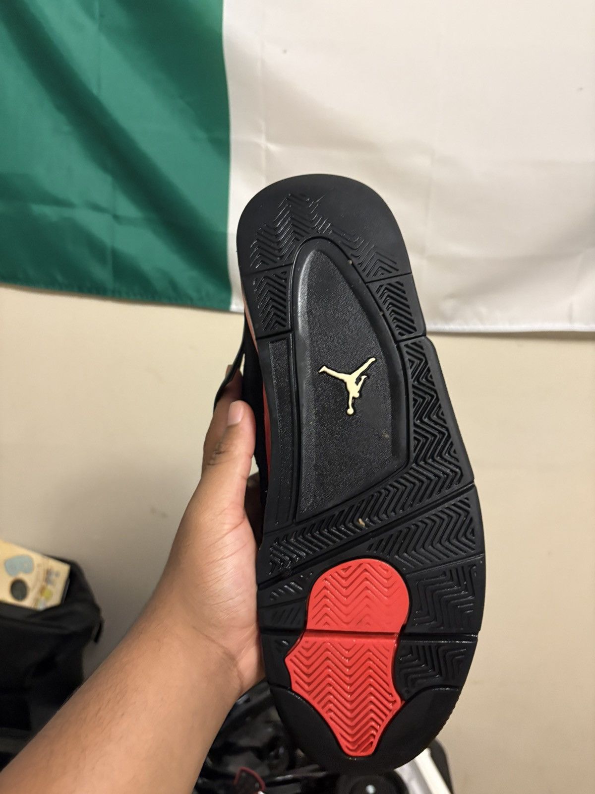 Jordan Brand Jordan 4 Red Thunder Size US 13 / EU 46 - 4 Thumbnail