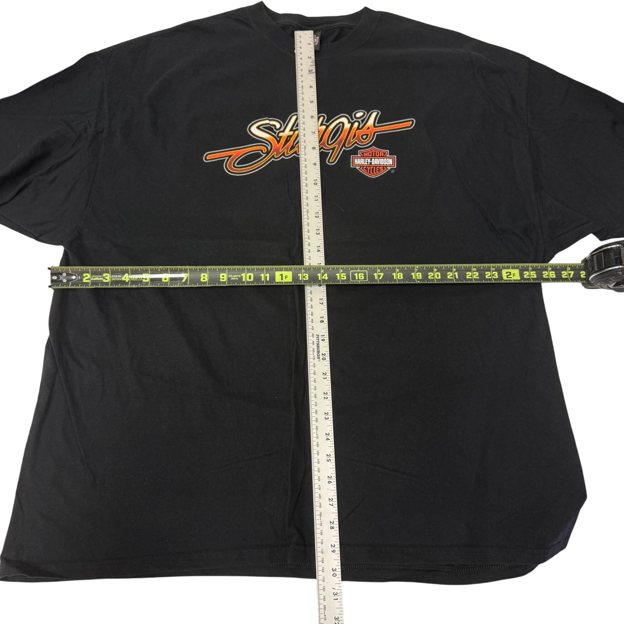 Harley Davidson STURGIS SCENIC WILDLIFE Waterfall Mountains Biker Shirt 3X Size US XXL / EU 58 / 5 - 10 Thumbnail