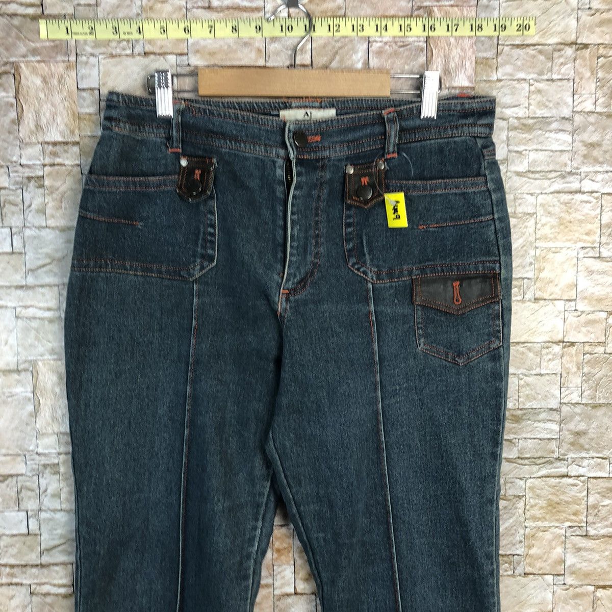 Japanese Brand Apek Japan Blue Denim Pants #A449 Size US 30 / EU 46 - 5 Thumbnail