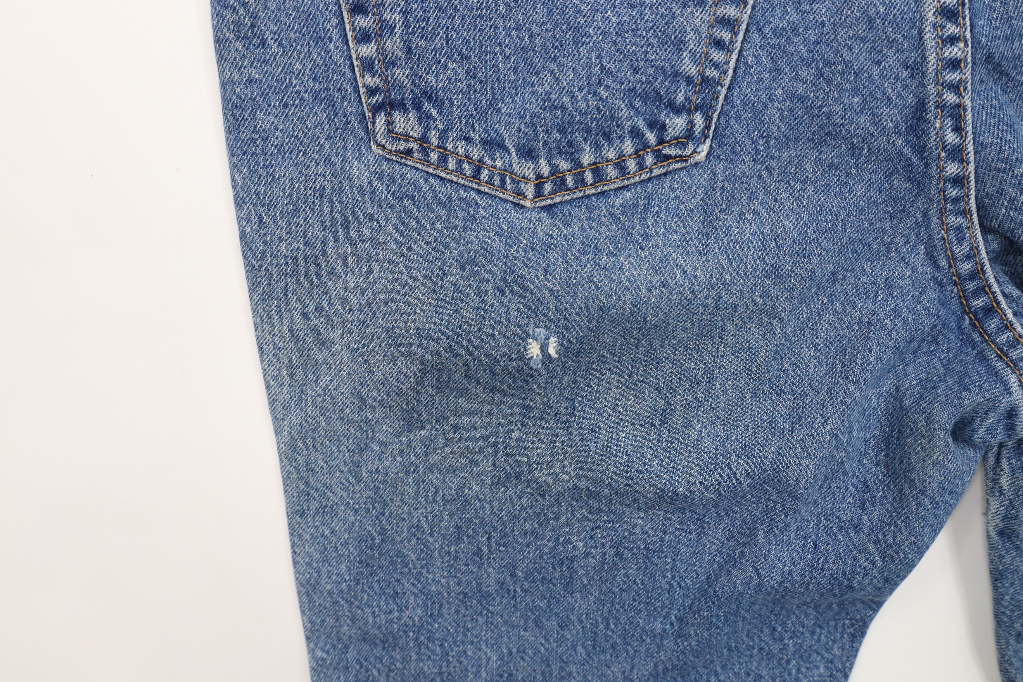 Gap Vintage 90s Gap Distressed Ankle Tapered Leg Denim Jeans USA Size 34" / US 12 / IT 48 - 13 Thumbnail