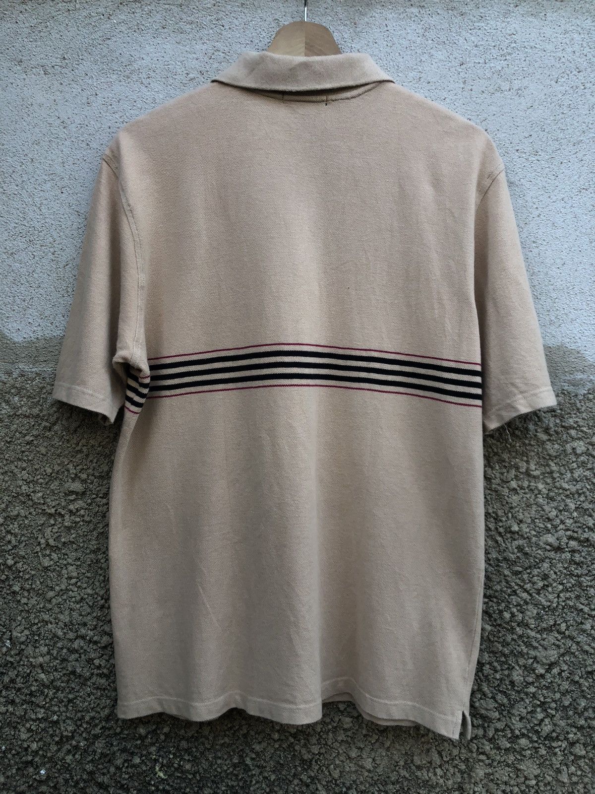Burberry × Vintage Burberry London Polo-Tee Made In England/Uk Size US M / EU 48-50 / 2 - 2 Thumbnail