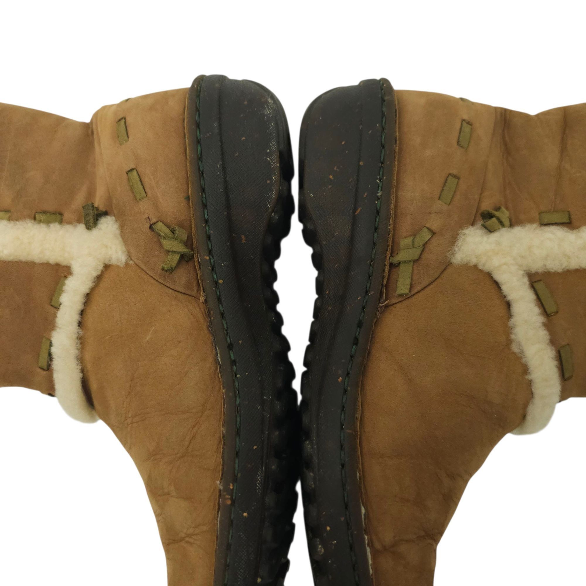 Ugg Ugg Australia Elijo Leather Boots Womens Size 7 Sheepskin Size US 7 / IT 37 - 16 Thumbnail