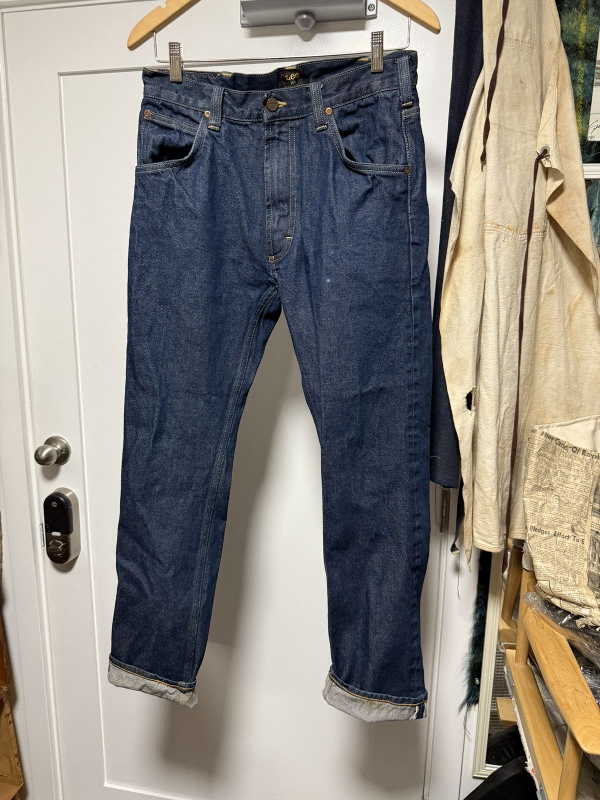Lee Lee 101 Selvedge Denim Riders Jeans Size US 31 - 1 Thumbnail
