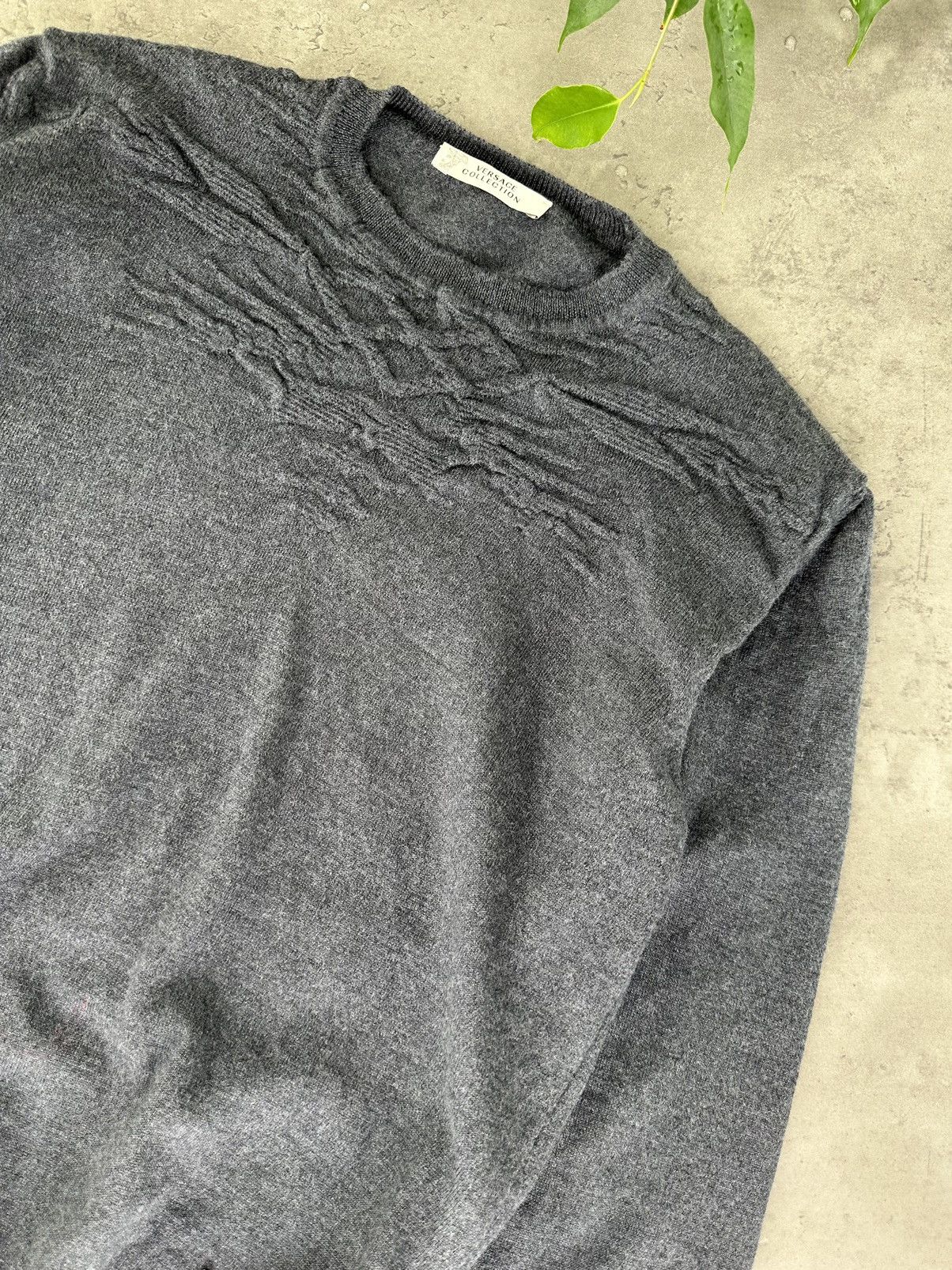 Versace Versace Collection Vintage Sweater Size L / US 10 / IT 46 - 4 Thumbnail
