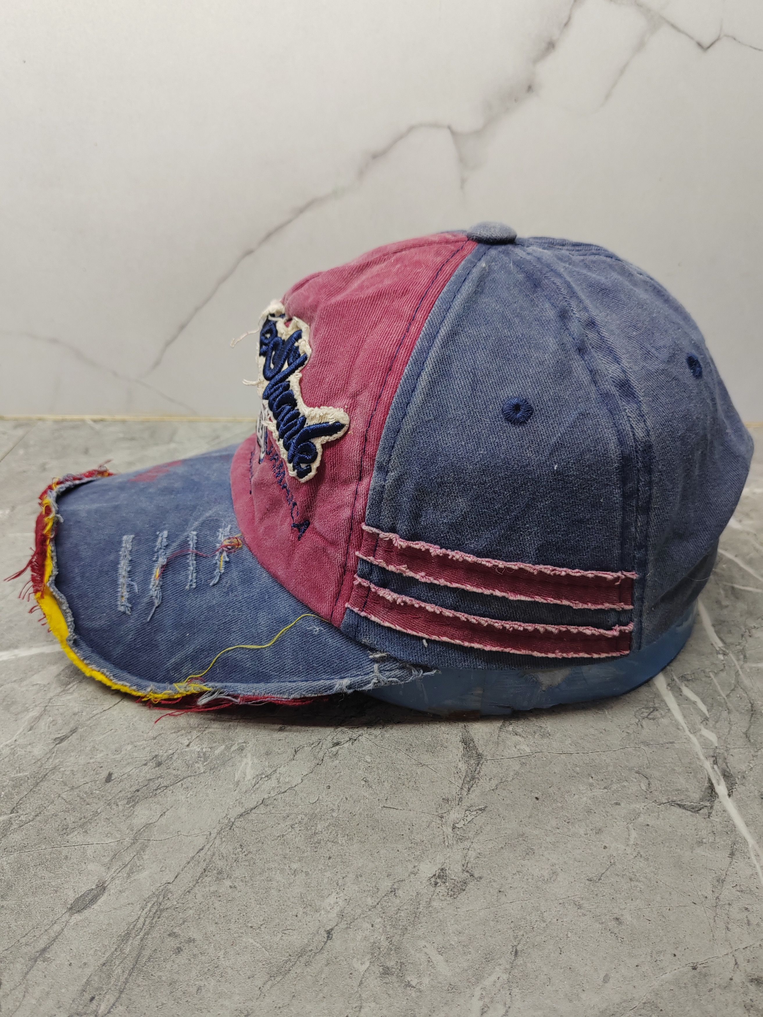 Japanese Brand Vintage Rock Shank 1969 Distressed Style Cap Hat Size ONE SIZE - 4 Thumbnail
