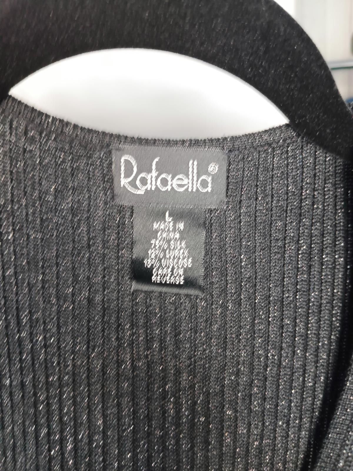 Other Rafaella Women's Sparkly Black Cardigan Size L / US 10 / IT 46 - 3 Thumbnail