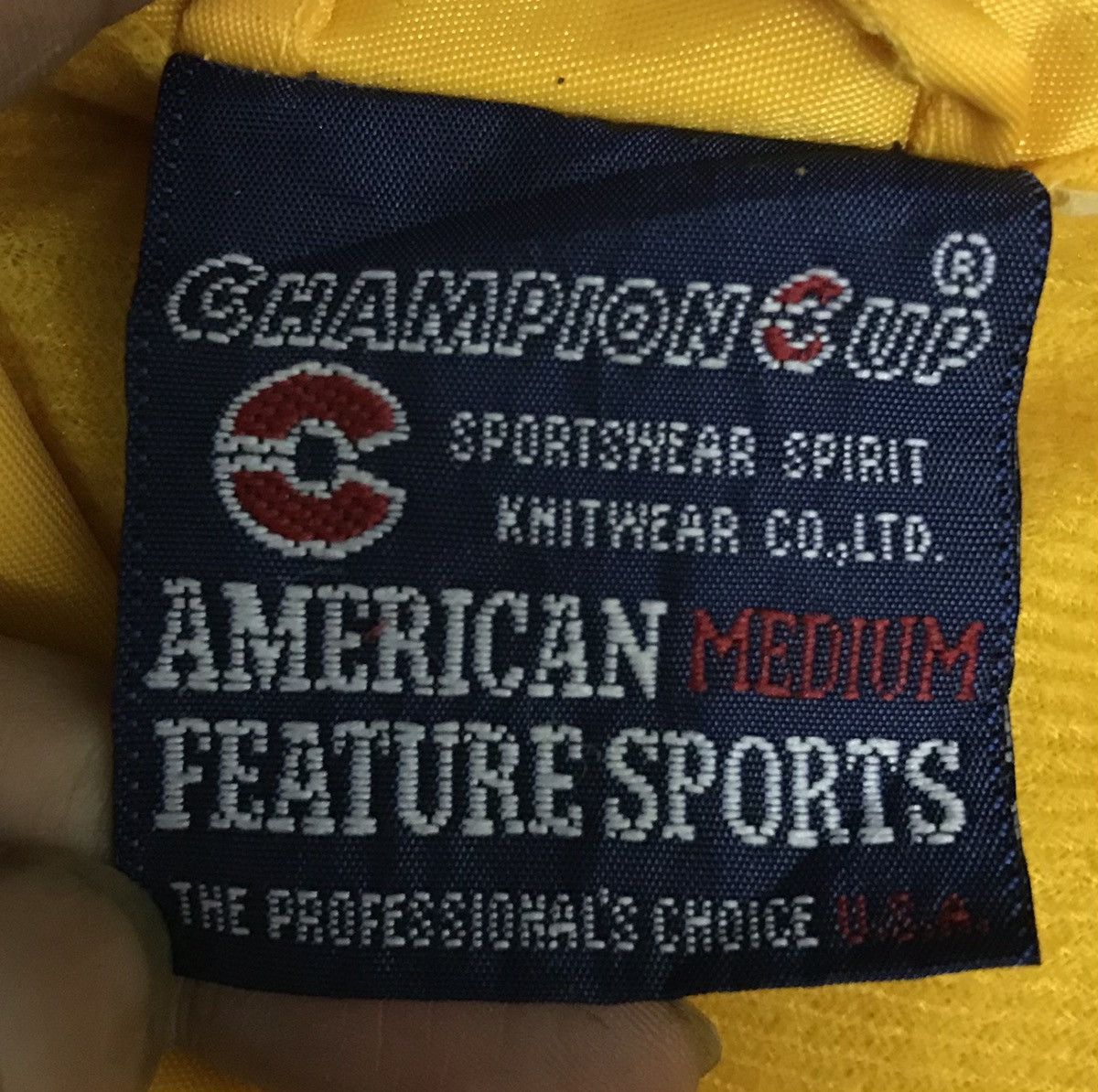 Vintage Vintage Champion Cup American Feature Sports Jacket Size US M / EU 48-50 / 2 - 15 Thumbnail