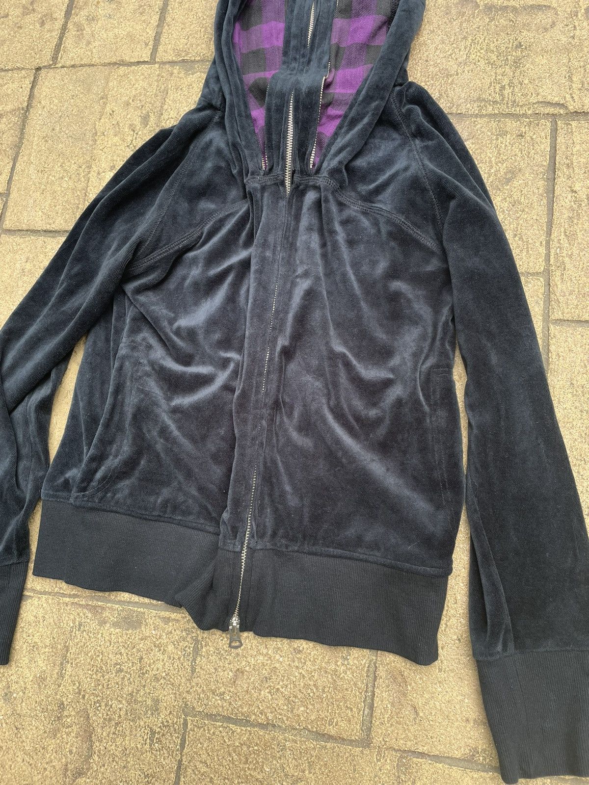 PPFM × Seditionaries PPFM Monster Multi Zip Hoodie Velvet Black Medium Size US M / EU 48-50 / 2 - 11 Thumbnail