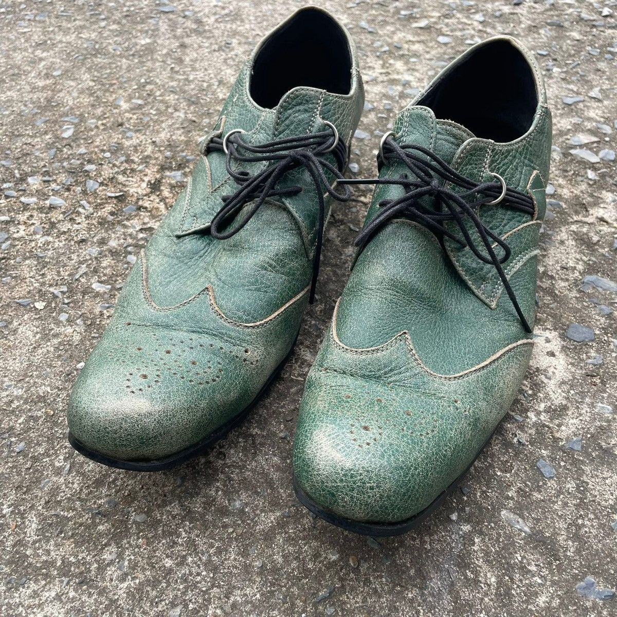 If Six Was Nine Archive Japan Leather Shoes // Segment Rupert // DB style Size US 9 / EU 42 - 5 Thumbnail