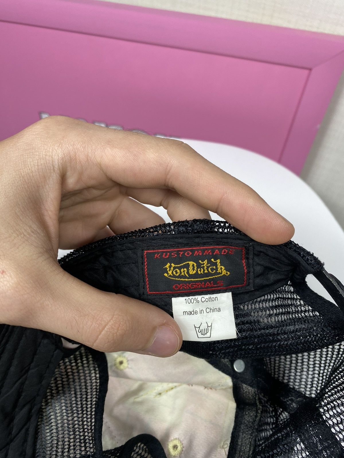 Vintage × Von Dutch Von Dutch Vintage Logo Cap Size ONE SIZE - 3 Thumbnail