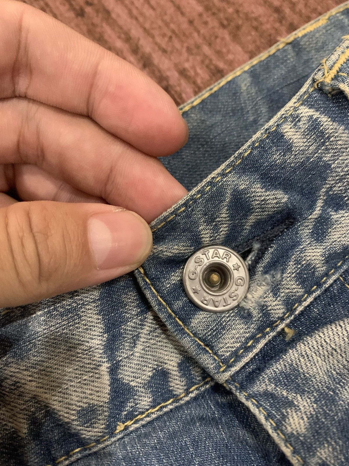 G-Star G-Star Raw Denim Biker Pants Size US 28 / EU 44 - 3 Thumbnail