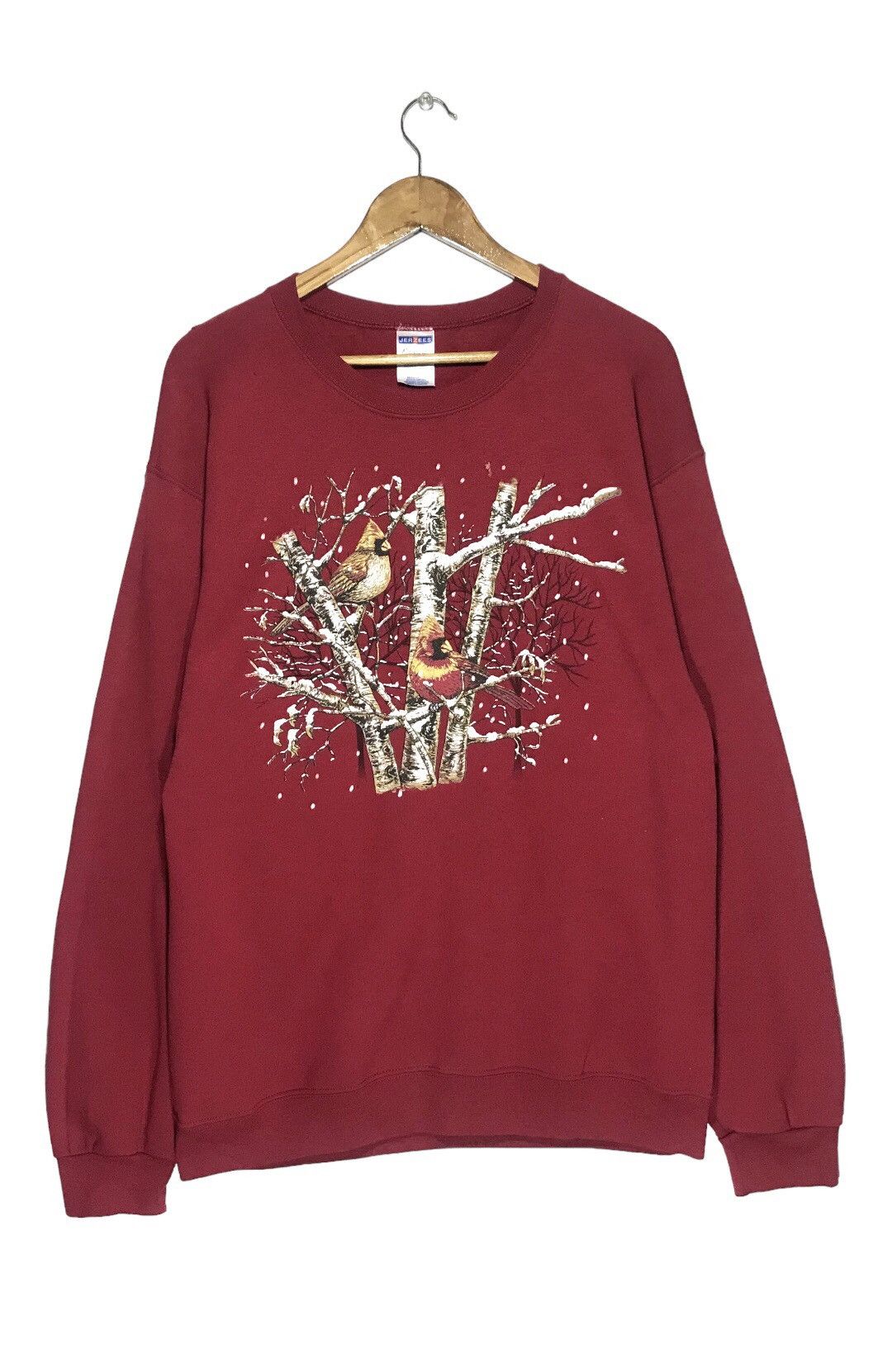 Habitat Jerzees Tag Bird Animal Printed Basic Sweatshirt Size US L / EU 52-54 / 3 - 1 Thumbnail