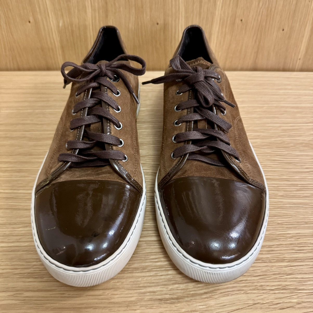 Lanvin Lanvin DBB1 Brown Suede Leather Sneakers Mens UK12/US13 Size US 13 / EU 46 - 2 Thumbnail