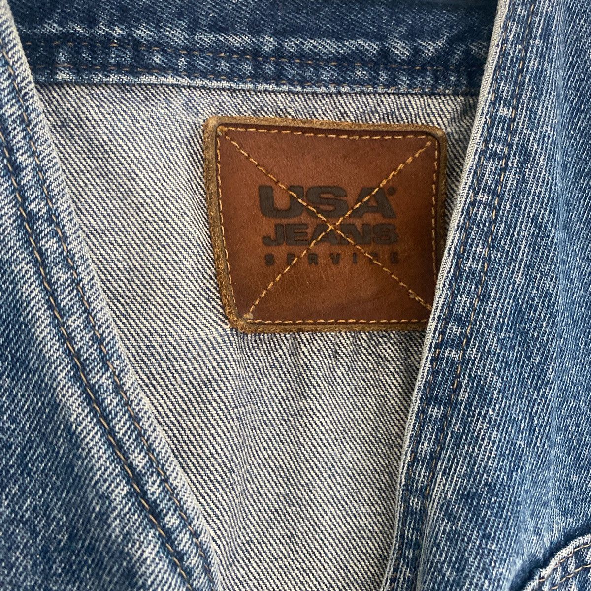 Other Vintage denim zip up vest Size US M / EU 48-50 / 2 - 2 Thumbnail