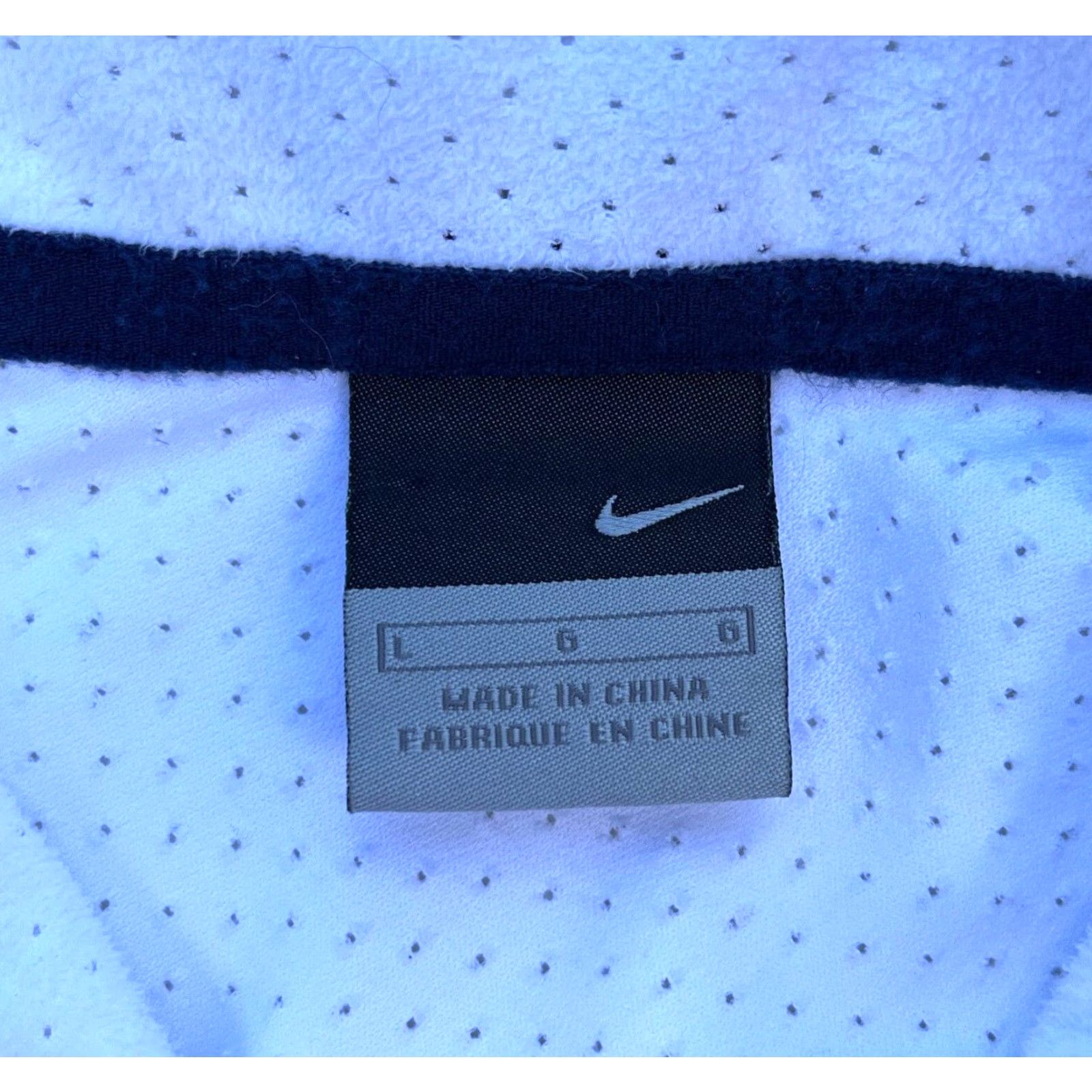 Nike VINTAGE Nike Flight Polo Shirt Men’s L White Embroidered Short Sleeve Polo Shirt Size US L / EU 52-54 / 3 - 5 Thumbnail