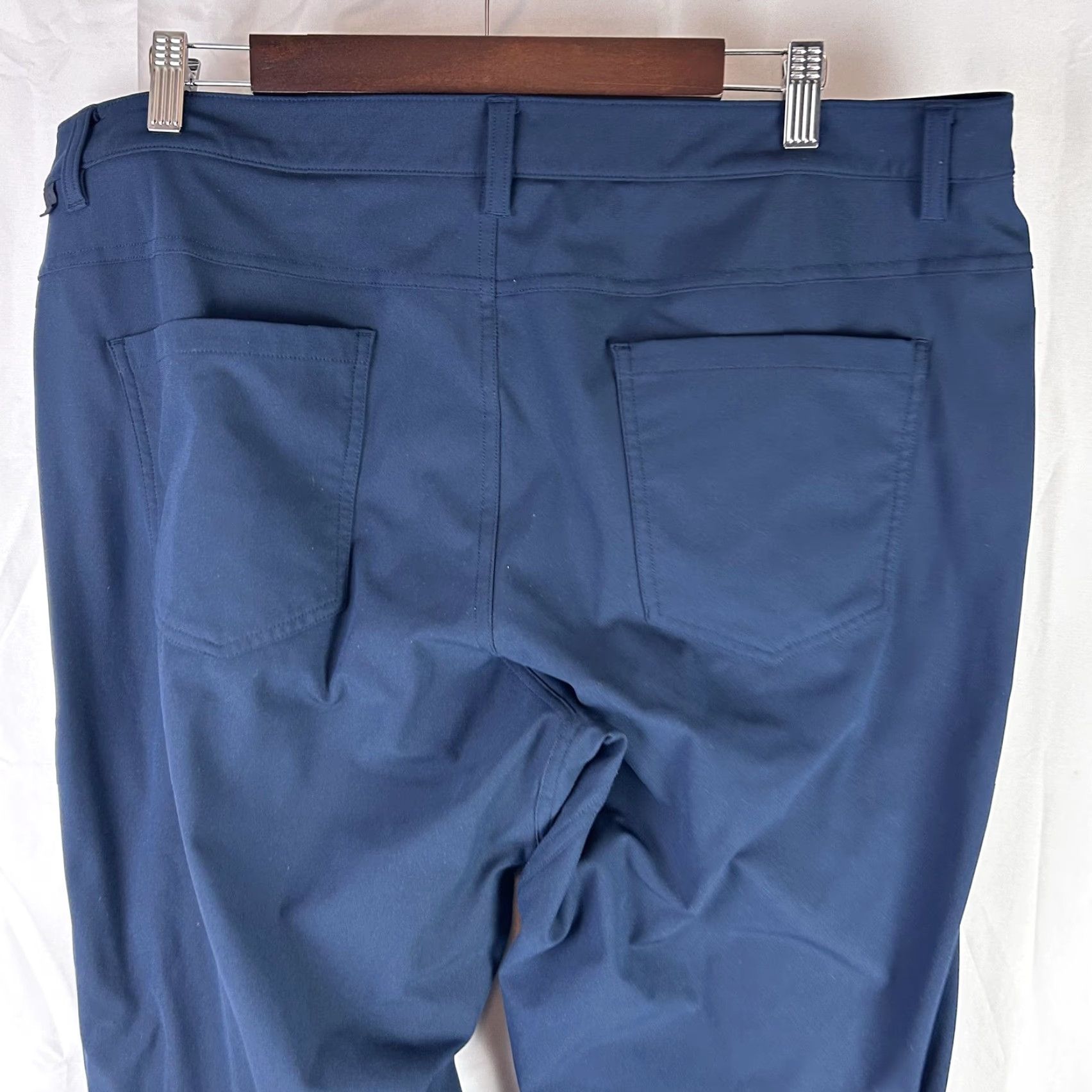 Lululemon Lululemon Pants Mens 38 Navy ABC 5-Pocket Performance Casual Work Travel Stretch Pants Size US 38 / EU 54 - 7 Thumbnail