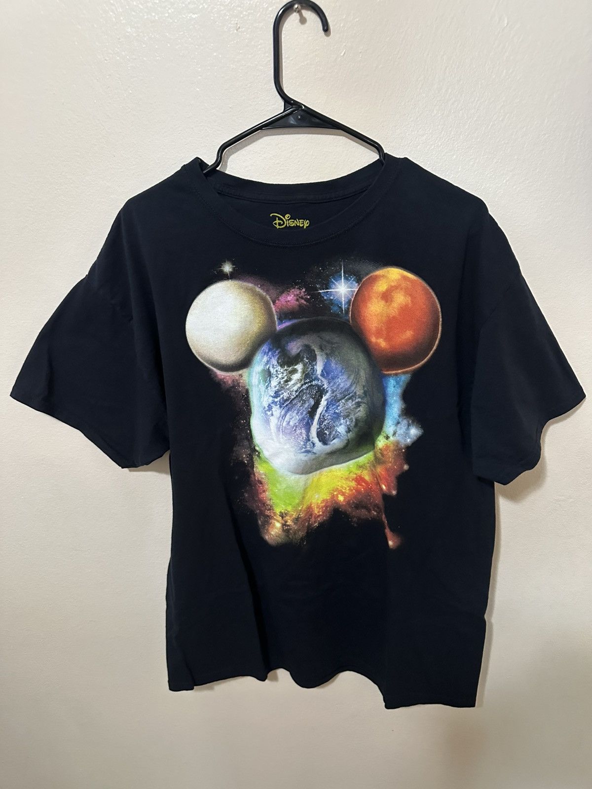 Disney Disney black shirt sleeve tee with Mickey Mouse design Size US XL / EU 56 / 4 - 1 Thumbnail