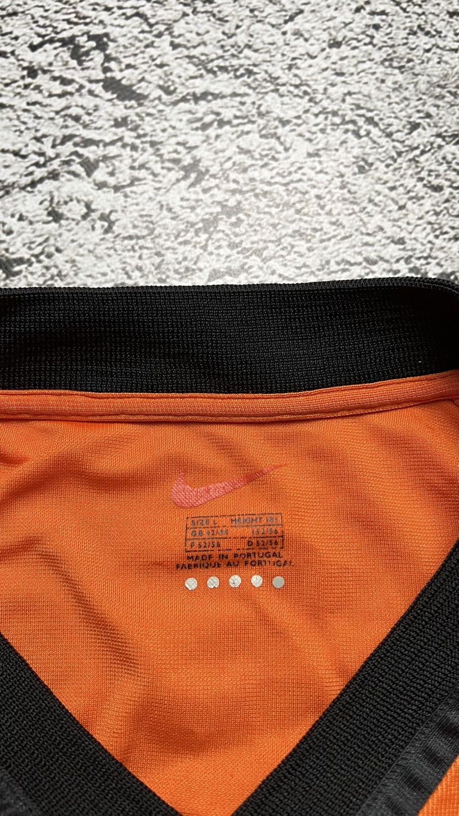 Nike 2000-2002 Netherlands Dennis Bergkamp nike vintage jersey Size US L / EU 52-54 / 3 - 6 Thumbnail