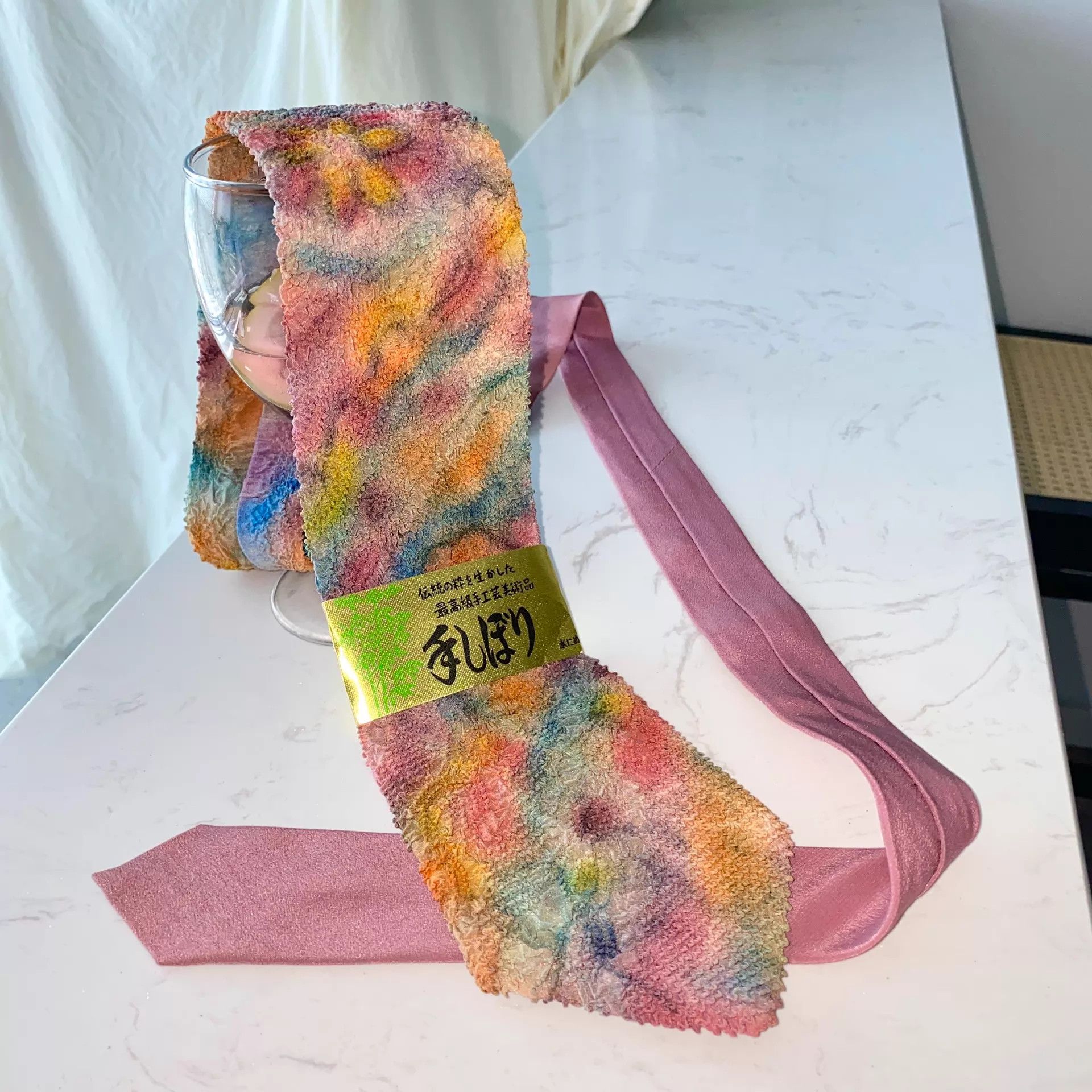Other Nishijin-ori Hand-Dyed Jacquard Pleated Tie Size ONE SIZE - 1 Thumbnail