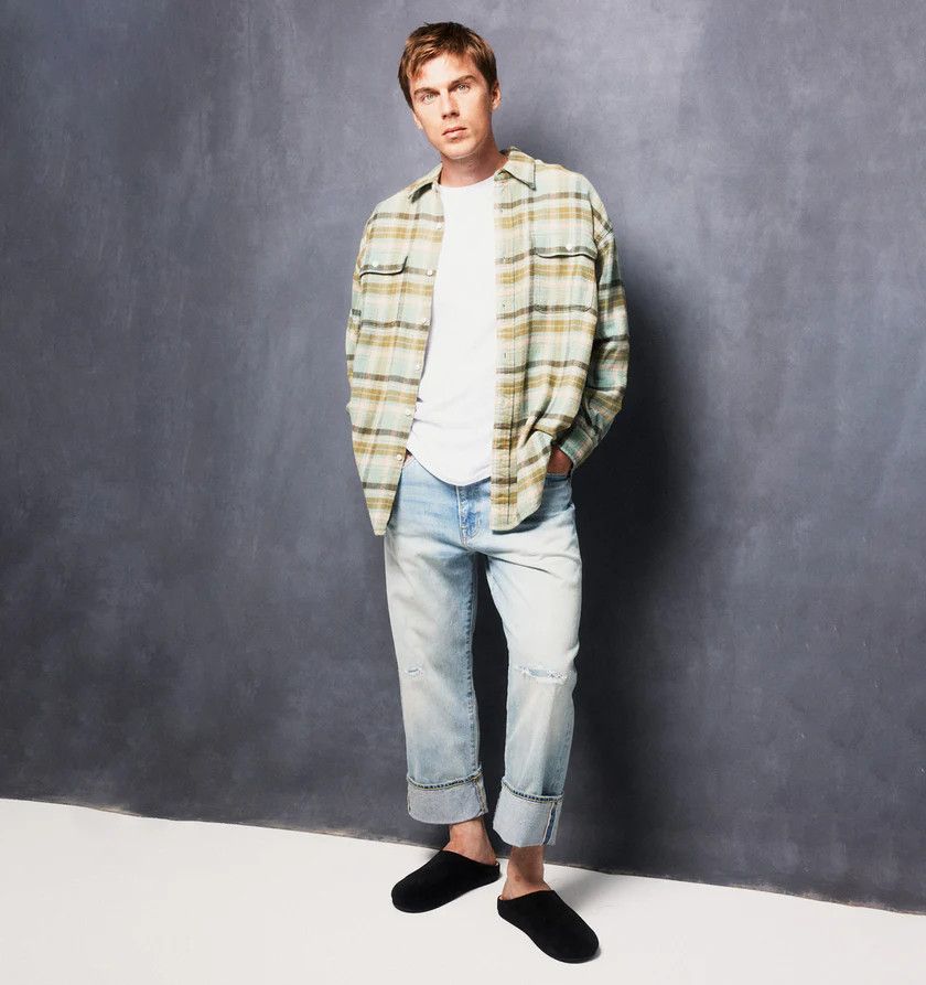 R13 o1h1sh11225 Boyfriend Shirt in Multicolor Size US S / EU 44-46 / 1 - 2 Thumbnail
