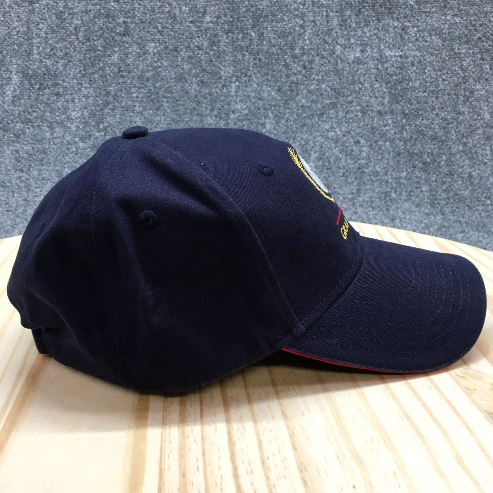 Logo 7 Cap America Baseball Cap Men Blue OS Curved Brim Embroidered Logo Grain Millers Size ONE SIZE - 5 Thumbnail