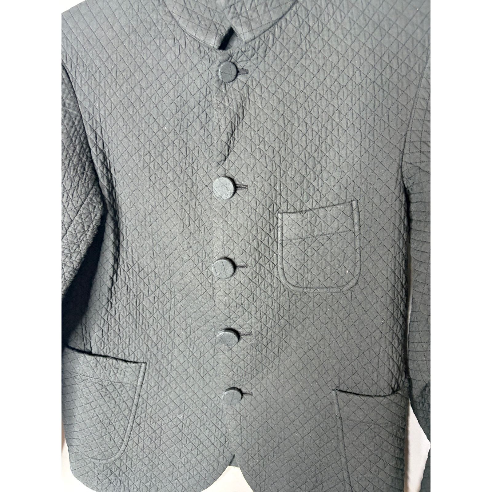 Other Egg Trading Cadiz handstitched khadi cottonJacket Black Sz S Size S / US 4 / IT 40 - 7 Thumbnail
