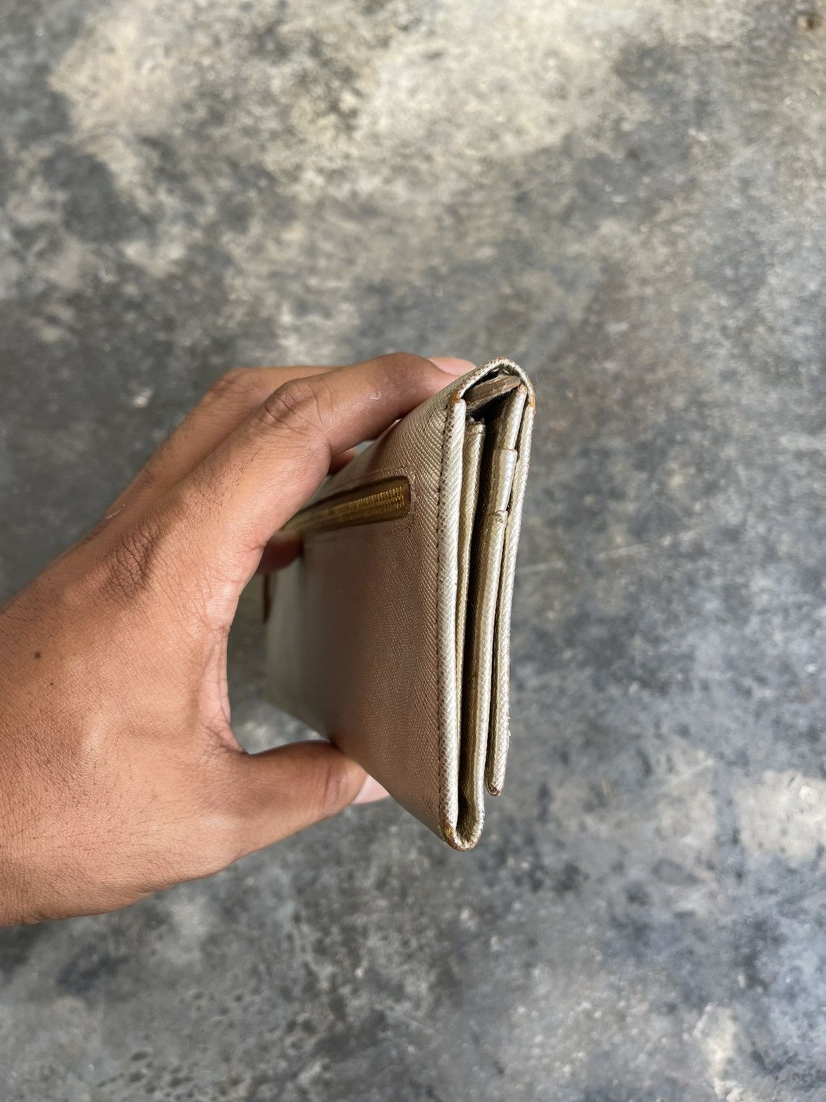 Prada × Vintage Prada multi slot long wallet Size ONE SIZE - 6 Thumbnail