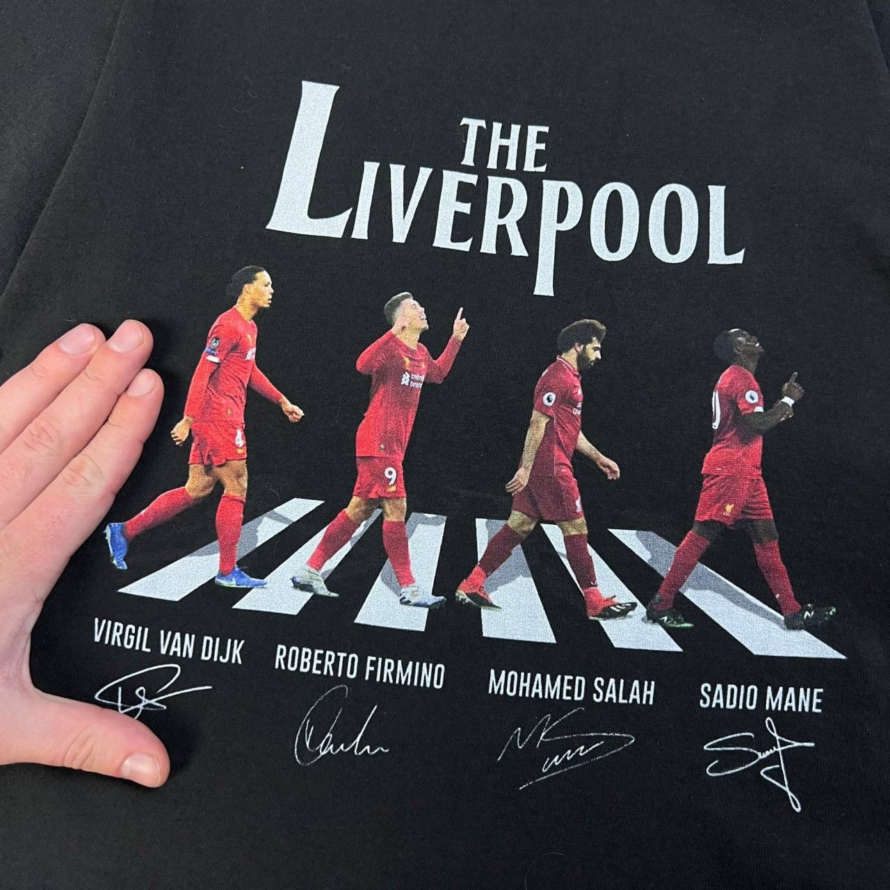 Vintage Liverpool Vintage Big Logo Soccer T-Shirt Size US M / EU 48-50 / 2 - 3 Thumbnail