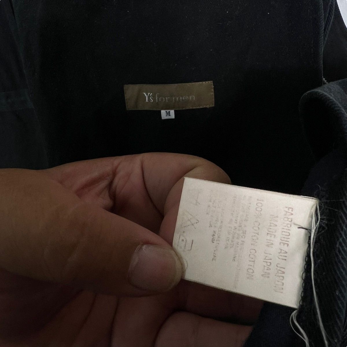 Yohji Yamamoto 🔥RICH BLACK - FLY COATS HERRINGBONE LONG JACKETS Size US M / EU 48-50 / 2 - 15 Thumbnail
