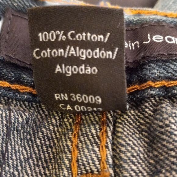 Calvin Klein Calvin Klein Size 38 x 32 Mens Jeans Relaxed Straight Fit Da Size US 38 / EU 54 - 14 Thumbnail