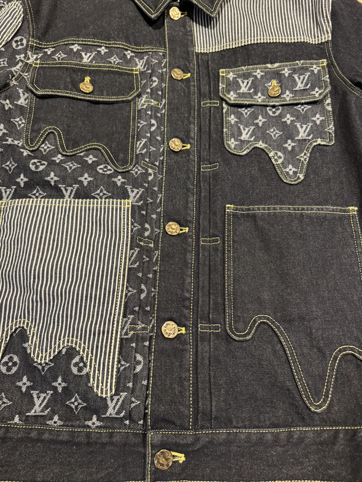 Louis Vuitton Louis Vuitton x Nigo Monogram Denim Jacket Size US S / EU 44-46 / 1 - 6 Thumbnail