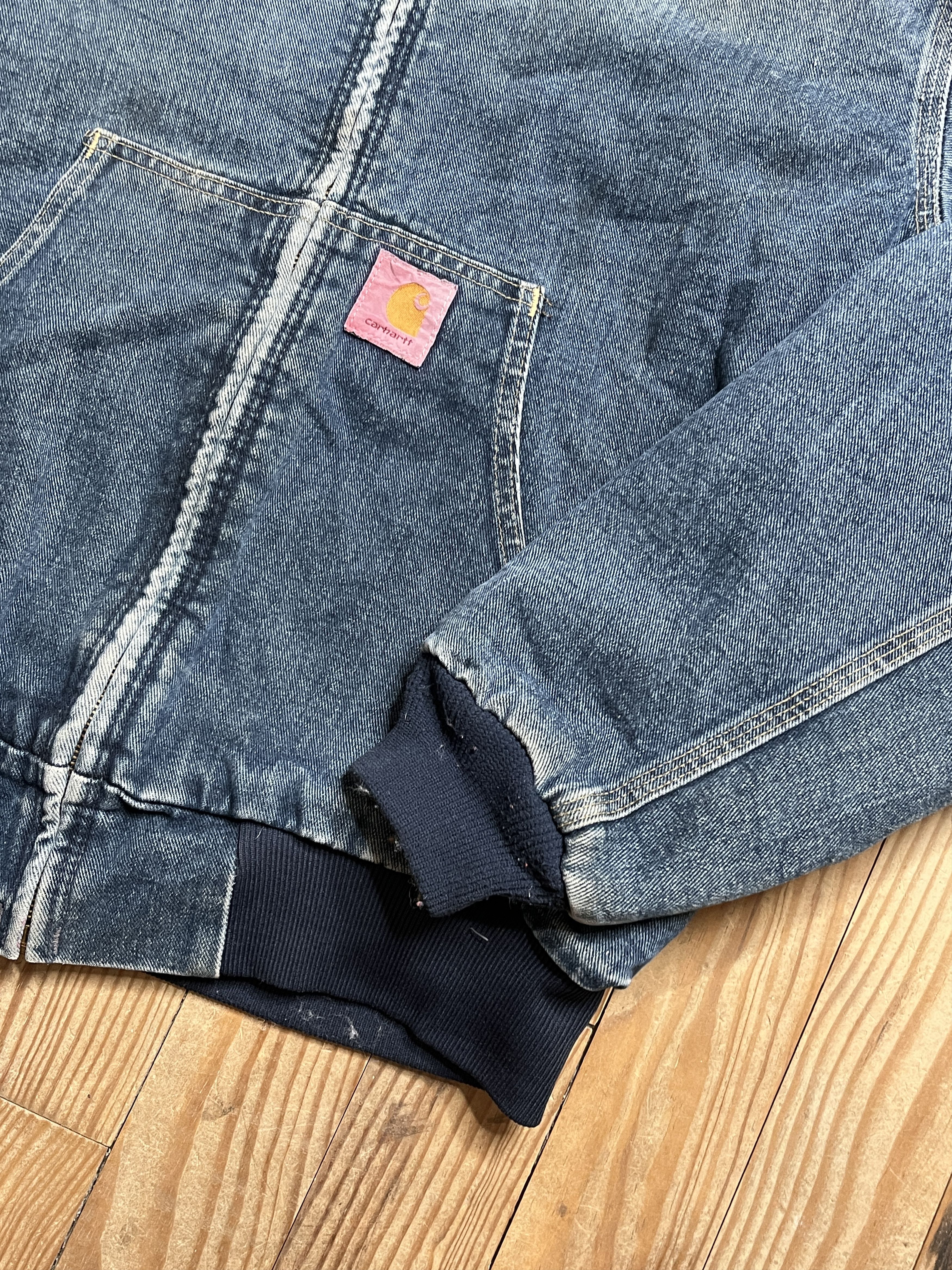 Carhartt Veste Carhartt Active Jacket Jean Vintage 1990's Made in USA Size US L / EU 52-54 / 3 - 3 Thumbnail